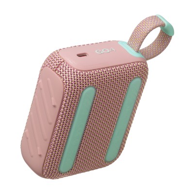 JBL Go 4, Sistema audio portatile waterproof e dustproof, Rosa