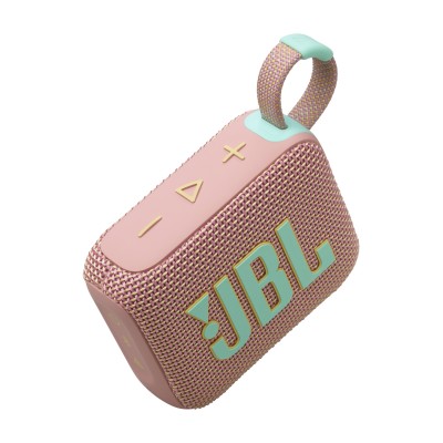 JBL Go 4, Sistema audio portatile waterproof e dustproof, Rosa