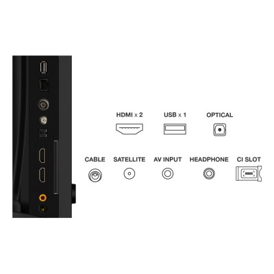 TCL S59K Serie Smart TV QLED FHD 32" 32S59K, Dolby Audio, HDR10, Android TV