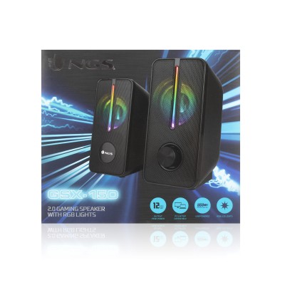 NGS GSX-150 Nero Wireless 12 W