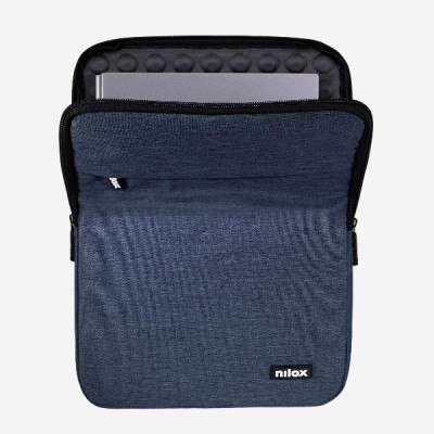 Nilox NXSL13BL borsa per laptop 33,8 cm (13.3") Custodia a tasca Blu
