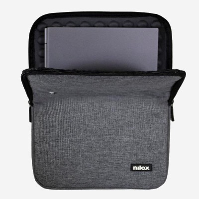 Nilox SLEEVE 15.6 GRIS 39,6 cm (15.6") Custodia a tasca Grigio