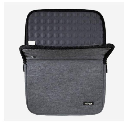Nilox SLEEVE 15.6 GRIS 39,6 cm (15.6") Custodia a tasca Grigio