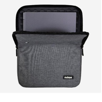 Nilox NXSL13GY borsa per laptop 33,8 cm (13.3") Custodia a tasca Grigio