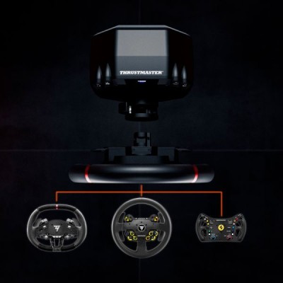 Thrustmaster T598 Nero, Rosso USB Sterzo + Pedali Analogico/Digitale PC, PlayStation 4, PlayStation 5