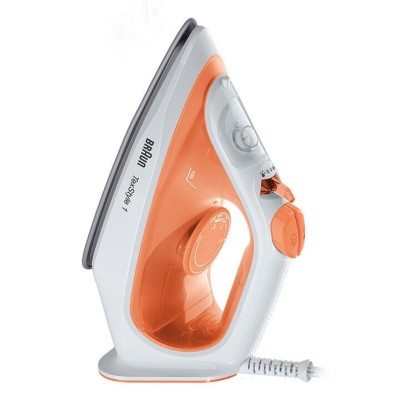 Braun TexStyle 1 - Ferro da stiro a vapore, 1900W, 220ml, Arancione (SI1009OR)
