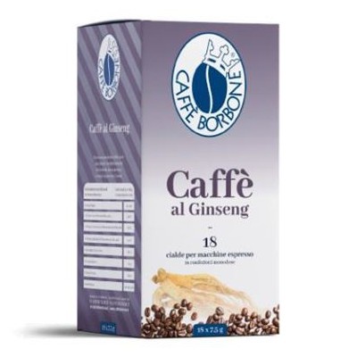 Caffè Borbone Cialde Caffe al Ginseng 18 pz