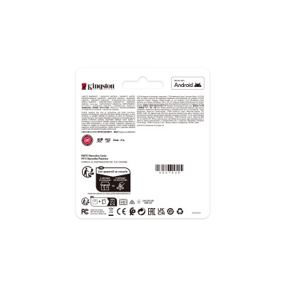 Kingston Technology 128GB microSDXC Canvas Select Plus Gen3 150MB/s A1 (Adattatore SD incluso)