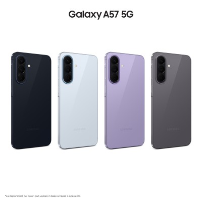 Samsung Galaxy A57 5G 17 cm (6.7") Doppia SIM Android 16.0 USB tipo-C 8 GB 256 GB 5000 mAh Grigio