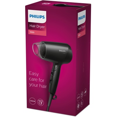 Philips Essential Care Asciugacapelli compatto da 1200 W