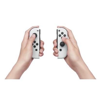 Nintendo Switch (modello Oled) Bianco, schermo 7 pollici