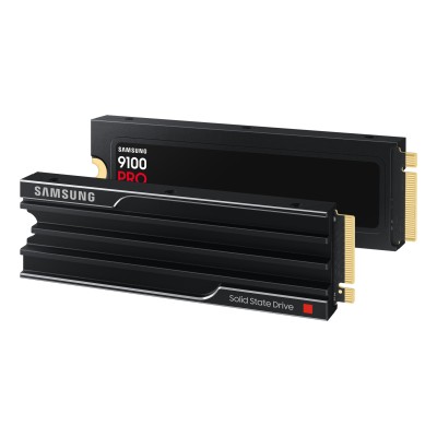 Samsung 9100 PRO Heatsink PCIe® 5.0 NVMe™ M.2 SSD - 1 TB