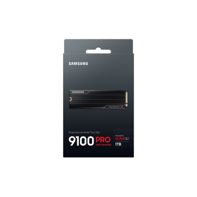 Samsung 9100 PRO Heatsink PCIe® 5.0 NVMe™ M.2 SSD - 1 TB