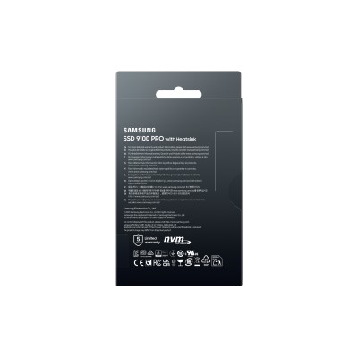 Samsung 9100 PRO Heatsink PCIe® 5.0 NVMe™ M.2 SSD - 1 TB