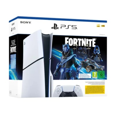 Sony Playstation 5 Slim Fortnite 1 TB Wi-Fi Nero, Bianco