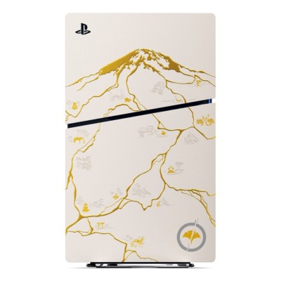 Sony PlayStation 5 - Ghost of Yotei Gold Limited Edition 1 TB Wi-Fi Nero, Bianco