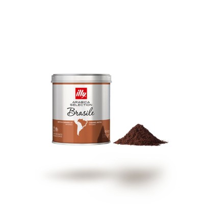 Illy Caffe Macinato Brasile 125g Barattolo