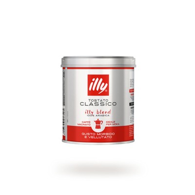 PROMO SCADENZA - Illy Caffe Macinato Classico 125g Barattolo