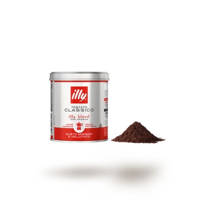 PROMO SCADENZA - Illy Caffe Macinato Classico 125g Barattolo