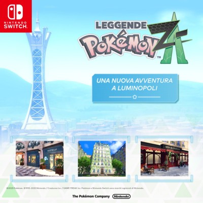 Nintendo LEGGENDE POKèMON : Z-A Standard Tedesca, Inglese, ESP, Francese, ITA, Giapponese, Coreano Nintendo Switch