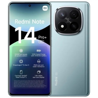 Xiaomi Redmi Note 14 Pro+ 12+512GB 6.67" 5G Frost Blue EU