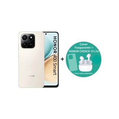 Honor 400 Smart 8+256GB 6.7" 4G Desert Gold DS ITA + Choice X7 Lite