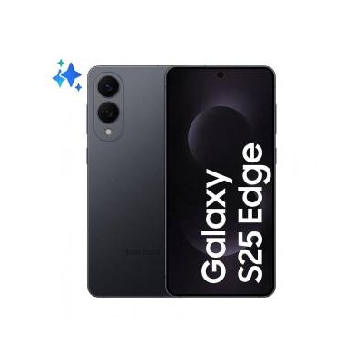 Samsung SM-S937 S25 Edge 12+512GB 6.7" 5G Titanium Jetblack DS EU