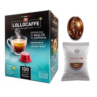 Lollo Caffe Capsule Lavazza Blue Classica 100pz VEN