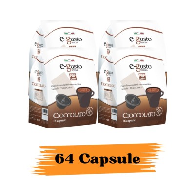 Pop Caffè Cioccolata 64 Capsule Compatibili Dolce Gusto