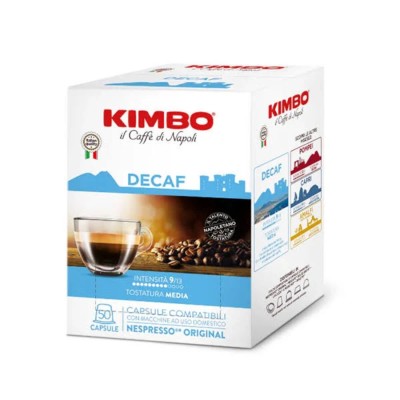 Kimbo Caffe Capsule Nespresso Dek 50pz