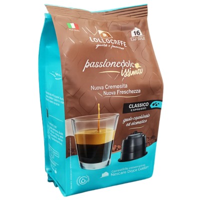Lollo Caffe Capsule Dolce Gusto Classica 16pz VEN
