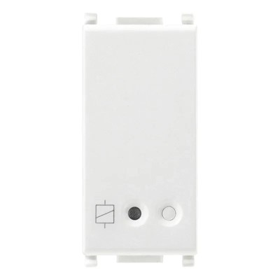 Attuatore Connesso IoT Vimar Plana 16A Bianco - SKU 14593 con Bluetooth e Zigbee, LED RGB Regolabile