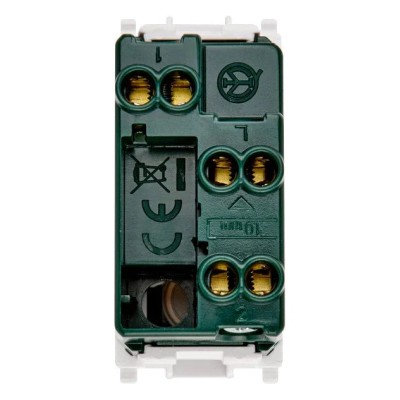 Vimar Plana Deviatore 1P 10A 14004 - Illuminabile, Design Elegante, Compatibile Plack Clack®