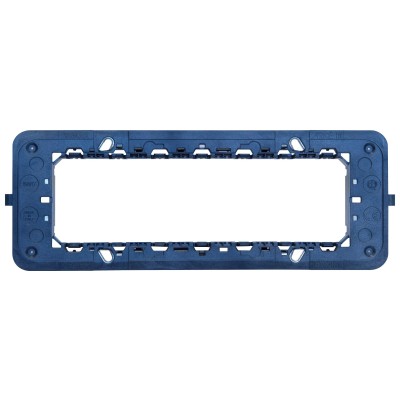 VIMAR Supporto Arké Fit 7 Moduli con Viti - Codice SKU 19917, Installazione Facile e Compatibile