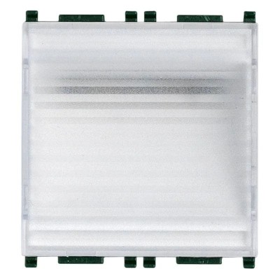 Torcia Di Emergenza Vimar Plana 2 Moduli 14397 - Led Alta Efficienza, Batteria Ricaricabile, Autonomia 2,5 Ore