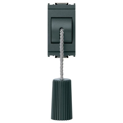 Pulsante VIMAR 1P NO 10A Tirante Grigio - SKU 16084, Design Elegante, Durabilità e Sicurezza