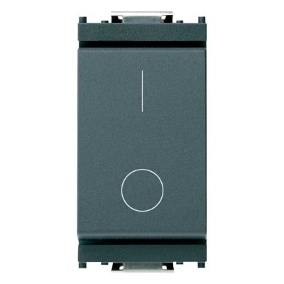 Interruttore VIMAR 2P 16AX Grigio - SKU 16016, Design Elegante, Facile Installazione, 250V