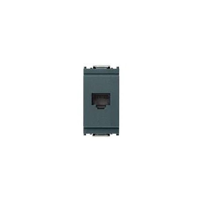 Presa RJ45 VIMAR 16337 Grigia - 8/8 Contatti, Connettività Affidabile e Installazione Facile