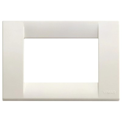 VIMAR Placca Classica 3M Bianco Idea - Codice SKU 16743.04, Design Elegante e Facile Installazione