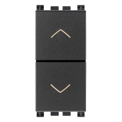 VIMAR Due Pulsanti Interbloccati NO+NO 10A Grigio - Sicurezza e Affidabilità SKU 19062