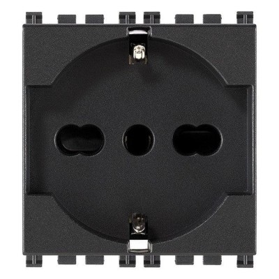 Presa VIMAR 2P+T 16A Universale Grigio - SKU 19210, Sicurezza e Qualità per Casa e Ufficio