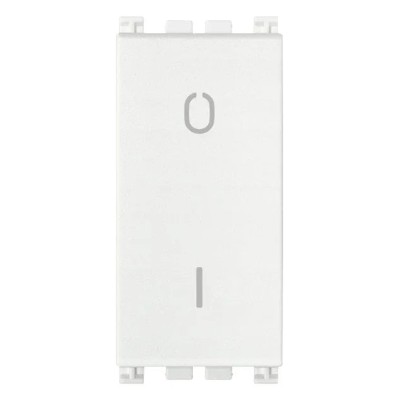 Interruttore VIMAR 2P 16AX Bianco - SKU 19015.B, Illuminabile, Design Elegante, Facile Installazione
