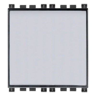 Pulsante Targhetta VIMAR 1P NO 10A Grigio - SKU 19050, Facile Installazione e Design Elegante