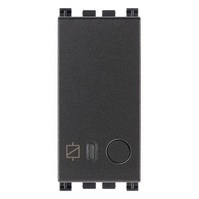 VIMAR Attuatore Connesso IoT 16A Grigio - Codice SKU: 19593, Controllo Remoto, Compatibile con Alexa e Google Home