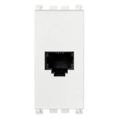 Presa RJ11 6/4 Bianco VIMAR 19320.B - Installazione Facile, Design Compatto e Affidabile