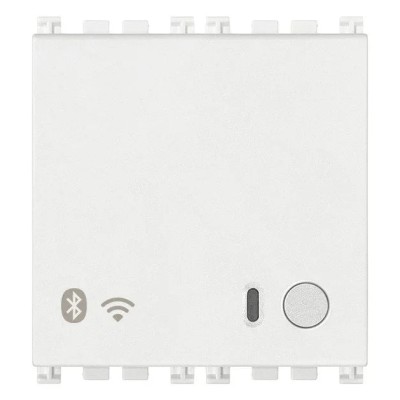 VIMAR Gateway IoT 2M Bianco - 19597.B, Connettività Bluetooth e Wi-Fi, Controllo Vocale con Alexa e Google Assistant