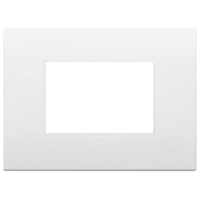 VIMAR Placca Classic 3M Bianca SKU 19653.74 - Elegante e Facile da Installare per Tre Moduli