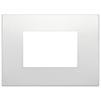 Placca Classic 3M VIMAR Perla Matt - Design Elegante e Resistente - SKU 19653.05