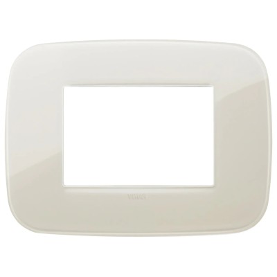 VIMAR Placca Round 3M Reflex Avorio, SKU 19683.67 | Design Elegante e Resistente per Ambienti Moderni