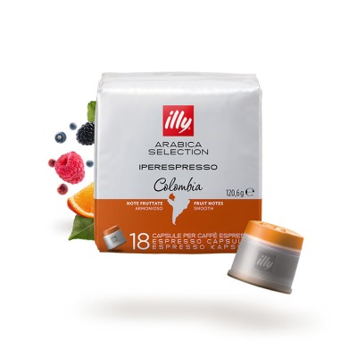 Illy Caffe Capsule Iperespresso Colombia 18pz